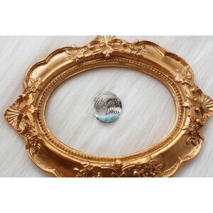 925 Sterling Silver, LARIMAR NECKLACE, CURB Chain Necklace, Larimar Gemstones